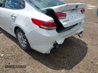2018 Kia Optima LX with VIN KNAGT4L33J5232905, listed as a IAAI auction lot 42333610 with 111,423 mi miles and . Bid and sale history available at DreamBid. Image 6.