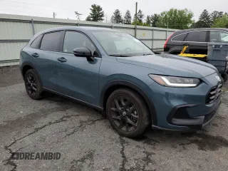 2024 Honda HR-V Sport z VIN 3CZRZ2H59RM756956, wystawiony jako Copart lot #61180725 z przebiegiem 4 788 mil mil oraz Szkoda całkowita • Salvage title. Historia ofert i sprzedaży dostępna na DreamBid. Obrazek 4.