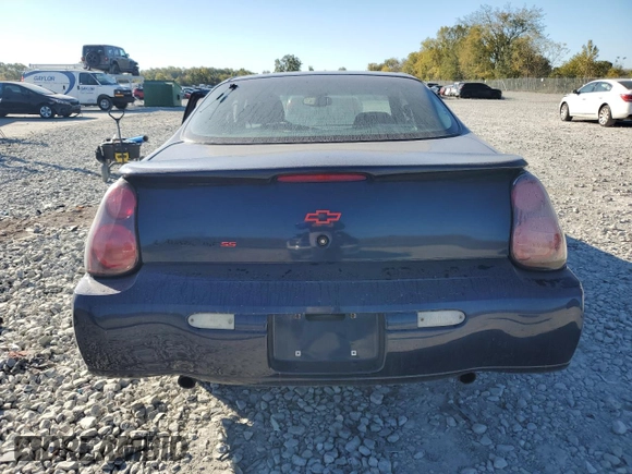 2001 Chevrolet Monte Carlo SS with VIN 2G1WX15K119266049, listed as a Copart auction lot 74937294 with 188,448 mi miles and Clean Title. Bid and sale history available at carsss.com. Image 6.