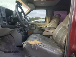 1999 Chevrolet Express with VIN 1GBFG15R1X1014078, listed as a Copart auction lot 68890974 with 199,380 mi miles and Salvage Title. Bid and sale history available at carsss.com. Image 7.