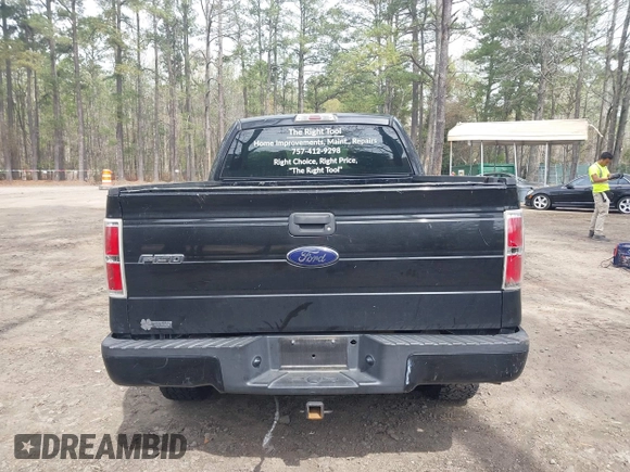 2011 Ford F-150 XL with VIN 1FTEX1EM1BFA79293, listed as a IAAI auction lot 41945057 with 281,513 mi miles. Bid and sale history available at carsss.com. Image 16.