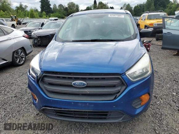 2017 Ford Escape S with VIN 1FMCU0F75HUB80095, listed as a Copart auction lot 62967505 with 120,334 mi miles and Clean title. Bid and sale history available at DreamBid. Image 5.