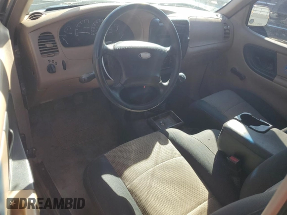 2003 Ford Ranger XL with VIN 1FTYR10D53PA62295, listed as a Copart auction lot 49323375 with 214,131 mi miles and Salvage Title. Bid and sale history available at DreamBid. Image 8.