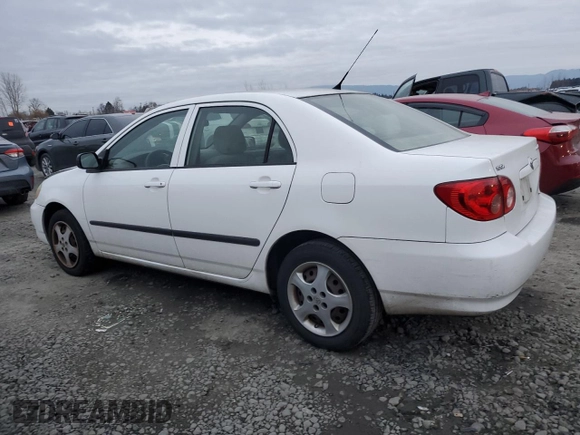 2006 Toyota Corolla CE with VIN JTDBR32E160061746, listed as a Copart auction lot 43189715 with 137,140 mi miles and Salvage Title. Bid and sale history available at DreamBid. Image 2.