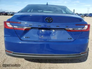 2025 Toyota Camry LE with VIN 4T1DAACK7SU046305, listed as a Copart auction lot 49917885 with 6,688 mi miles and Salvage Title. Bid and sale history available at carsss.com. Image 6.