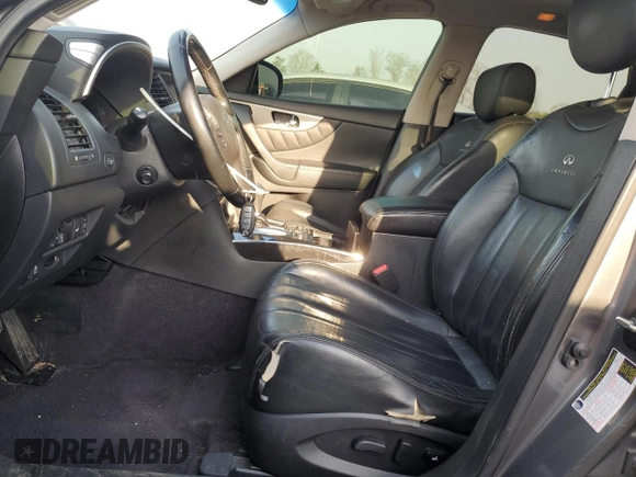 2013 Infiniti FX with VIN JN8CS1MU7DM142343, listed as a Copart auction lot 49044635 with 182,106 mi miles and Salvage Title. Bid and sale history available at carsss.com. Image 7.