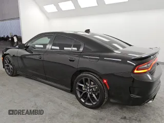 2021 Dodge Charger R/T with VIN 2C3CDXCT1MH616926, listed as a Copart auction lot 47827885 with 54,368 mi miles and Clean Title. Bid and sale history available at carsss.com. Image 2.