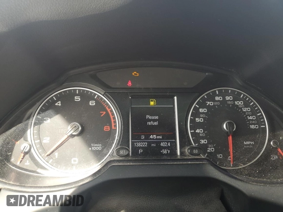 2014 Audi Q5 Premium Plus with VIN WA1DGAFP7EA026050, listed as a Copart auction lot 81506794 with 138,222 mi miles and Salvage Title. Bid and sale history available at carsss.com. Image 9.