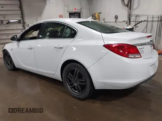 2011 Buick Regal CXL RL2 with VIN 2G4GP5EC2B9184775, listed as a IAAI auction lot 41455592 with 1 mi miles. Bid and sale history available at carsss.com. Image 3.