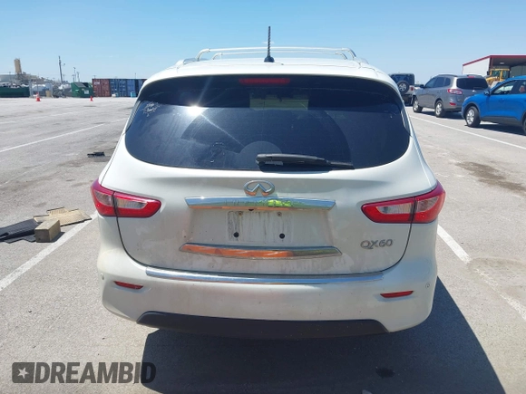 2015 Infiniti QX60 with VIN 5N1AL0MM2FC540784, listed as a IAAI auction lot 42226443 with 108,638 mi miles and . Bid and sale history available at DreamBid. Image 16.