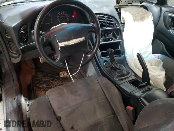 1998 Mitsubishi Eclipse with VIN 4A3AK44Y1WE117391, listed as a Copart auction lot 75937014 with 202,560 mi miles and Salvage Title. Bid and sale history available at DreamBid. Image 8.