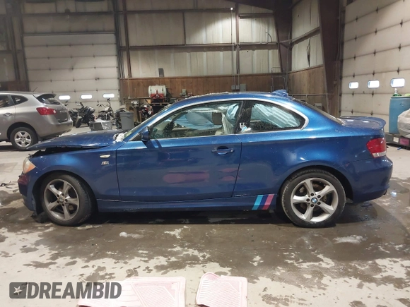 2010 BMW 1 Series 128i with VIN WBAUP9C57AVF49515, listed as a IAAI auction lot 41154745 with 120,982 mi miles and . Bid and sale history available at DreamBid. Image 15.