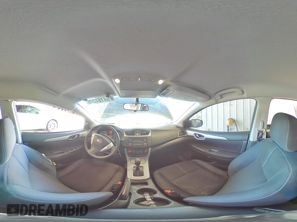 2015 Nissan Sentra SV with VIN 3N1AB7AP6FY285047, listed as a Copart auction lot 54151275 with 104,978 mi miles and Salvage Title. Bid and sale history available at DreamBid. Image 14.