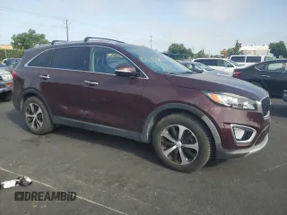 2017 Kia Sorento EX z VIN 5XYPH4A56HG290145, wystawiony jako Copart lot #59719465 z przebiegiem 79 057 mil mil oraz Szkoda całkowita • Salvage title. Historia ofert i sprzedaży dostępna na DreamBid. Obrazek 4.