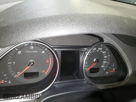 2014 Audi Q7 with VIN WA1CMBFE3ED007194, listed as a Copart auction lot 53189005 with Not provided miles and Salvage title. Bid and sale history available at DreamBid. Image 9.