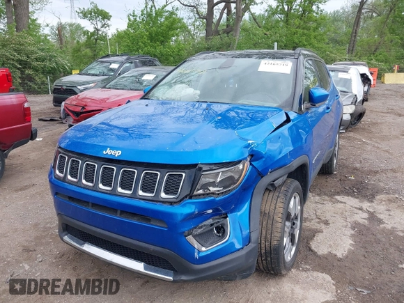 2019 Jeep Compass Limited с VIN 3C4NJDCBXKT647860, выставлен на аукционе IAAI как лот 42165719 с пробегом 82 860 миль миль и . История ставок и продаж доступна на DreamBid. Изображение 17.