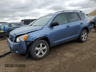 2007 Toyota RAV4 with VIN JTMBD33V376030428, listed as a Copart auction lot 52021225 with 162,421 mi miles and Salvage Title. Bid and sale history available at carsss.com. Image 1.