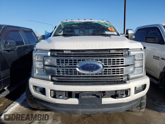 2017 Ford F-350 Platinum with VIN 1FT8W3BT1HED05807, listed as a Copart auction lot 55276665 with Not Provided miles and Clean Title. Bid and sale history available at DreamBid. Image 5.
