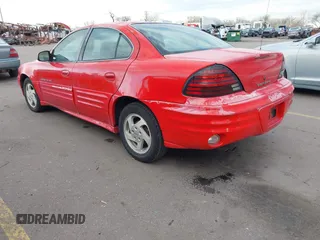 2000 Pontiac Grand Am SE1 with VIN 1G2NF52TXYM761183, listed as a IAAI auction lot 41517036 with 191,894 mi miles. Bid and sale history available at carsss.com. Image 3.