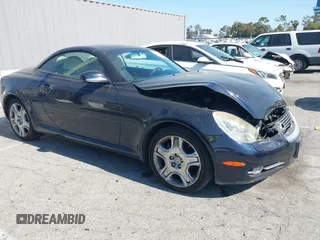 2008 Lexus SC 430 z VIN JTHFN45Y989020254, wystawiony jako IAAI lot #42406518 z przebiegiem 112 495 mil mil oraz . Historia ofert i sprzedaży dostępna na DreamBid. Obrazek 1.