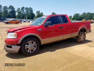 2005 Ford F-150 XLT with VIN 1FTPX12505NA01667, listed as a Copart auction lot 58585255 with 109,074 mi miles and Salvage title. Bid and sale history available at DreamBid. Image 1.