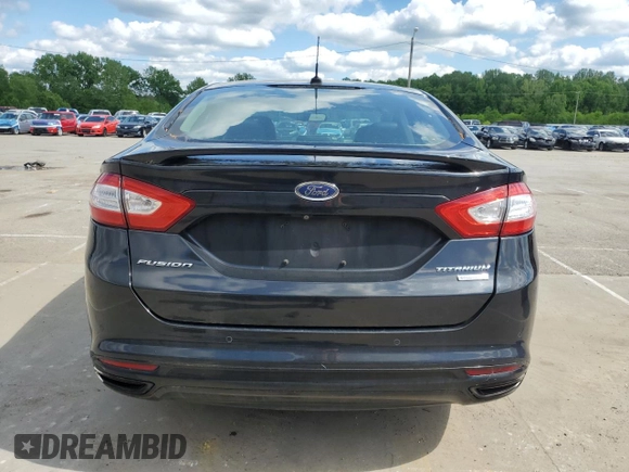 2014 Ford Fusion Titanium with VIN 3FA6P0K92ER208881, listed as a Copart auction lot 56051275 with 228,386 mi miles and Clean Title. Bid and sale history available at DreamBid. Image 6.
