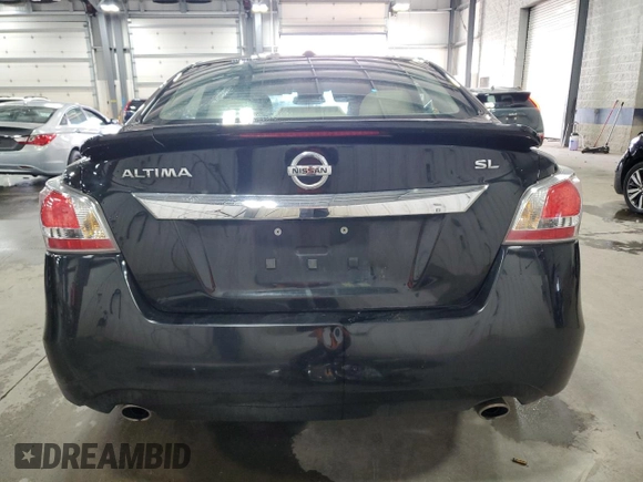 2015 Nissan Altima 2.5 S with VIN 1N4AL3AP9FN394480, listed as a Copart auction lot 50605615 with 179,940 mi miles and Salvage Title. Bid and sale history available at carsss.com. Image 6.