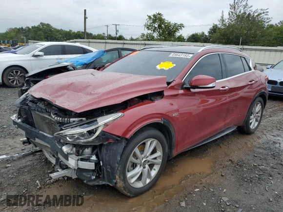 2017 Infiniti QX30 Sport with VIN SJKCH5CP7HA015657, listed as a Copart auction lot 69643193 with 0 mi miles. Bid and sale history available at carsss.com. Image 1.