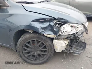 2015 Nissan Sentra S with VIN 3N1AB7AP4FY363387, listed as a IAAI auction lot 41862097 with 132,970 mi miles. Bid and sale history available at carsss.com. Image 6.