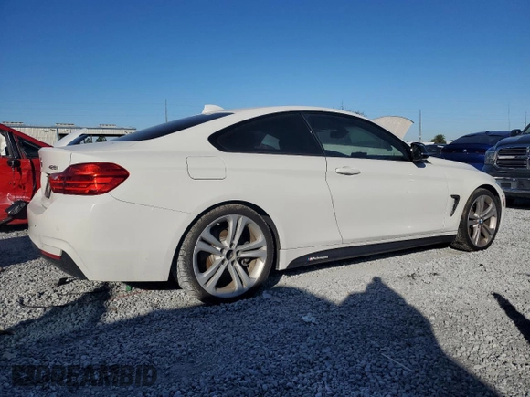 2016 BMW 4 Series 428i with VIN WBA3N7C58GK225681, listed as a Copart auction lot 87835985 with 67,683 mi miles and Salvage Title. Bid and sale history available at carsss.com. Image 3.