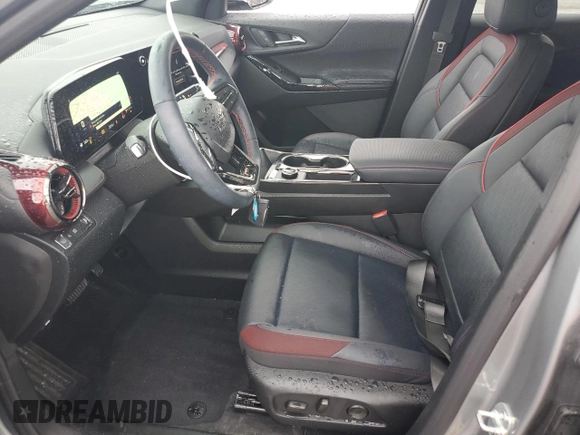 2025 Chevrolet Equinox FWD RS with VIN 3GNAXLEG1SL226410, listed as a Copart auction lot 57580165 with 8,079 mi miles and Salvage title. Bid and sale history available at DreamBid. Image 7.