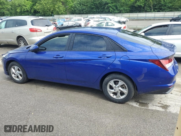 2023 Hyundai Elantra SE with VIN KMHLL4AG8PU610086, listed as a Copart auction lot 61338245 with 17,896 mi miles and Salvage title. Bid and sale history available at DreamBid. Image 2.
