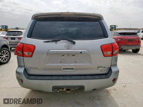 2010 Toyota Sequoia Ltd with VIN 5TDJW5G1XAS024500, listed as a Copart auction lot 51300445 with 198,972 mi miles and Salvage Title. Bid and sale history available at carsss.com. Image 6.