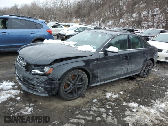 2010 Audi S4 Premium Plus with VIN WAUBGAFL3AA065820, listed as a Copart auction lot 44442565 with 94,833 mi miles and Salvage Title. Bid and sale history available at carsss.com. Image 1.
