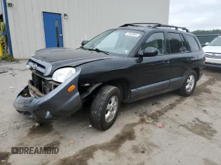 2005 Hyundai Santa Fe GLS with VIN KM8SC13D45U904384, listed as a Copart auction lot 72940944 with 176,282 mi miles and Salvage Title. Bid and sale history available at carsss.com. Image 1.