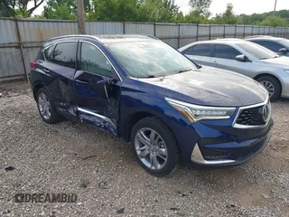 2021 Acura RDX Advance z VIN 5J8TC2H76ML033088, wystawiony jako IAAI lot #42615303 z przebiegiem 40 602 mil mil oraz . Historia ofert i sprzedaży dostępna na DreamBid. Obrazek 1.