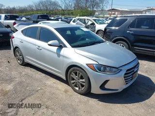 2018 Hyundai Elantra SEL with VIN 5NPD84LF4JH298087, listed as a IAAI auction lot 41851028 with 122,486 mi miles and . Bid and sale history available at DreamBid. Image 1.
