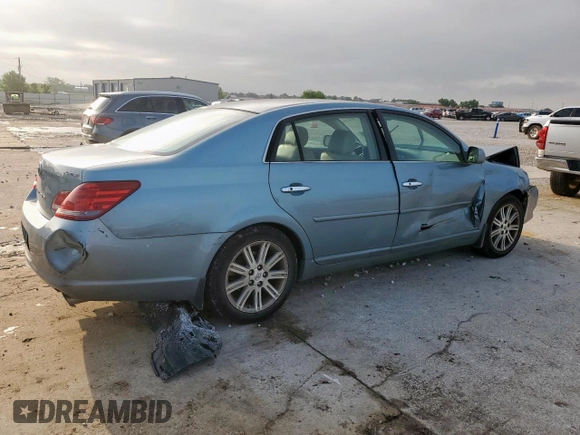 2008 Toyota Avalon XL z VIN 4T1BK36B58U322792, wystawiony jako Copart lot #58036285 z przebiegiem 162 363 mil mil oraz Szkoda całkowita • Salvage title. Historia ofert i sprzedaży dostępna na DreamBid. Obrazek 3.