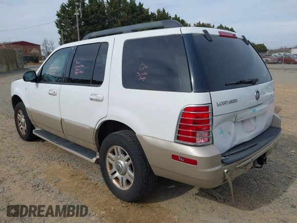 2005 Mercury Mountaineer Convenience z VIN 4M2DU86K45ZJ34777, wystawiony jako IAAI lot #41840824 z przebiegiem 174 846 mil mil oraz . Historia ofert i sprzedaży dostępna na DreamBid. Obrazek 3.