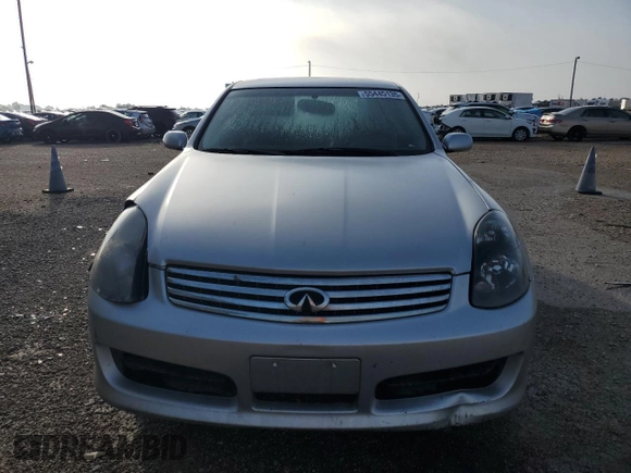 2003 Infiniti G35 w/Leather z VIN JNKCV51EX3M323196, wystawiony jako Copart lot #55445135 z przebiegiem 268 666 mil mil oraz Szkoda całkowita • Salvage title. Historia ofert i sprzedaży dostępna na DreamBid. Obrazek 5.