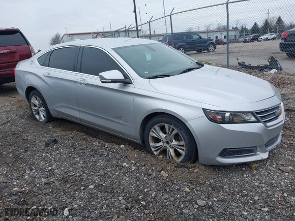 2015 Chevrolet Impala LT with VIN 1G1125S30FU138781, listed as a IAAI auction lot 41696424 with 150,239 mi miles. Bid and sale history available at carsss.com. Image 1.