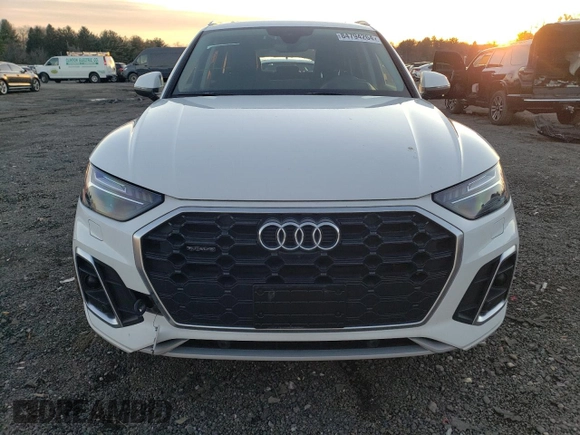 2022 Audi Q5 S line Prestige with VIN WA1FAAFY6N2047503, listed as a Copart auction lot 84794264 with 17,646 mi miles and Salvage Title. Bid and sale history available at carsss.com. Image 5.