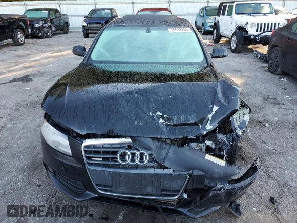 2011 Audi A4 2.0T Premium Plus with VIN WAUHFAFL7BN054732, listed as a Copart auction lot 76632254 with 0 mi miles and Salvage Title. Bid and sale history available at carsss.com. Image 5.