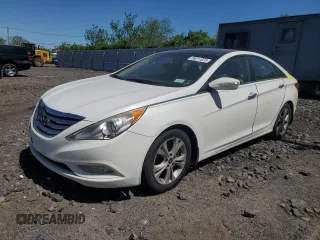 2012 Hyundai Sonata Limited with VIN 5NPEC4AC0CH434116, listed as a Copart auction lot 55217325 with 128,011 mi miles and Salvage Title. Bid and sale history available at carsss.com. Image 1.