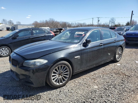 2012 BMW 5 Series 535i xDrive with VIN WBAFU7C53CDU62285, listed as a Copart auction lot 50922725 with Not Provided miles and Salvage Title. Bid and sale history available at carsss.com. Image 1.