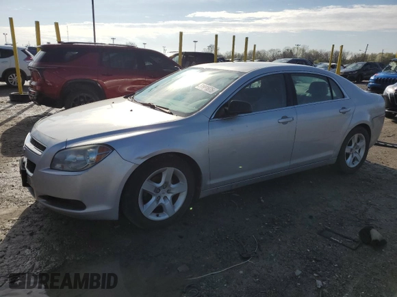 2011 Chevrolet Malibu 1LS with VIN 1G1ZB5E11BF255717, listed as a Copart auction lot 51941675 with 155,378 mi miles and Salvage Title. Bid and sale history available at DreamBid. Image 1.