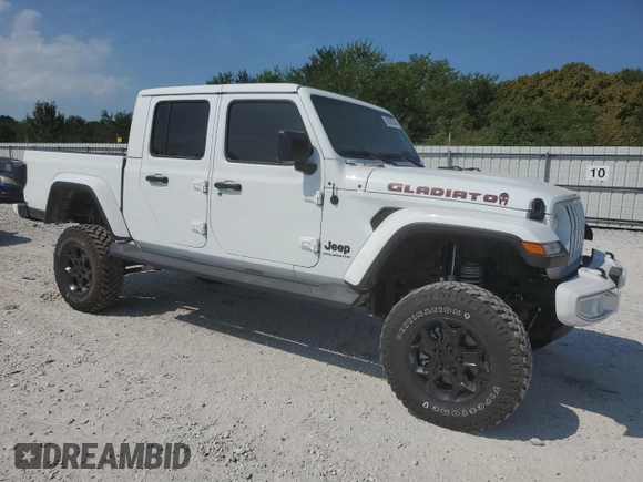 2023 Jeep Gladiator Sport S с VIN 1C6HJTAG1PL571817, выставлен на аукционе Copart как лот 62929284 с пробегом 36 500 миль миль и Чистый • Clean title. История ставок и продаж доступна на DreamBid. Изображение 4.