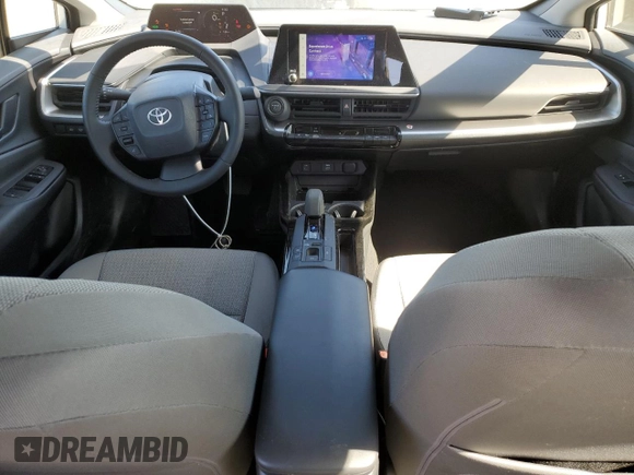 2024 Toyota Prius LE with VIN JTDADABUXR3015714, listed as a Copart auction lot 53824235 with 7,530 mi miles and Salvage title. Bid and sale history available at DreamBid. Image 8.