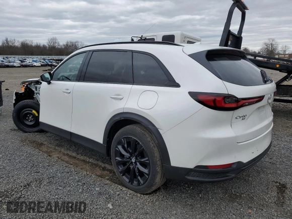2025 Mazda CX-90 Premium Sport с VIN JM3KKCHA5S1197155, выставлен на аукционе Copart как лот 47997325 с пробегом 1 168 миль миль и Списание • Salvage title. История ставок и продаж доступна на DreamBid. Изображение 2.