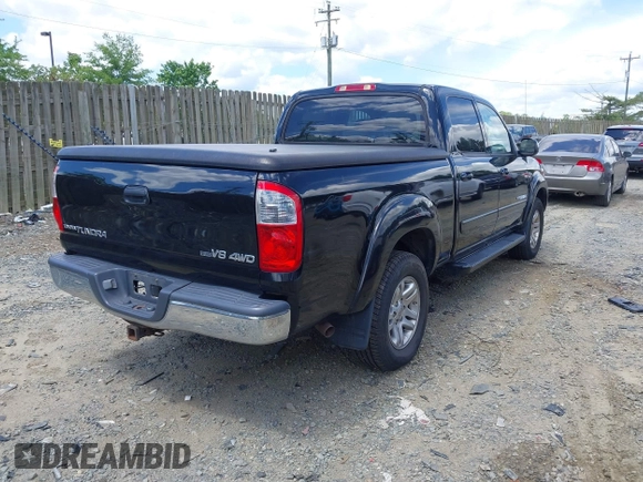 2004 Toyota Tundra SR5 with VIN 5TBDT44154S458664, listed as a IAAI auction lot 42215864 with 177,694 mi miles and . Bid and sale history available at DreamBid. Image 4.